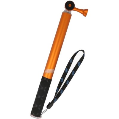 Selfie Pole Large Orange 29-114cm + Universal Mount