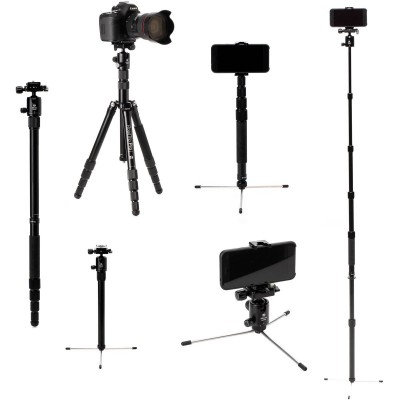 Roadtrip Pro Carbon Tripod Silver