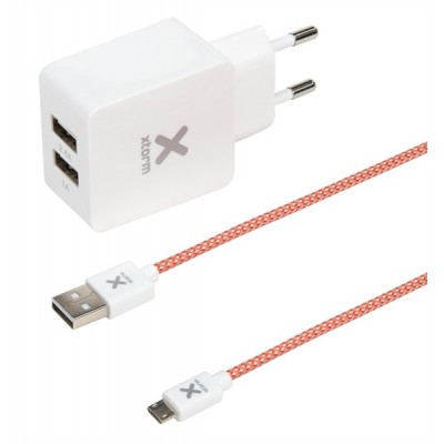 Micro USB cable +  AC Adapter