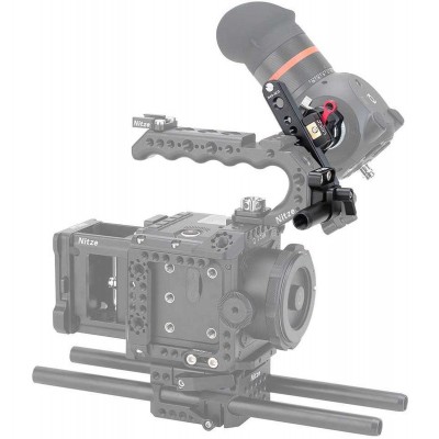 EVF Mount w/ Nato Rail EN ARRI Rozet (EVF-K03)