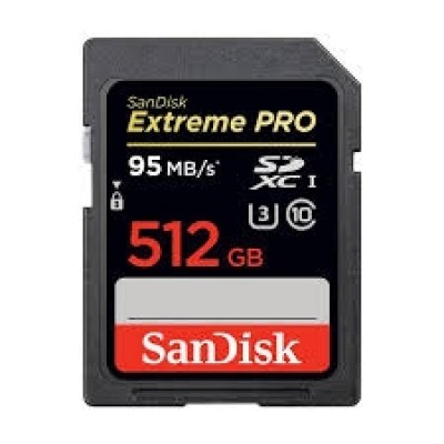 SDXC 512GB Extreme Pro 95MB/S UHS-1