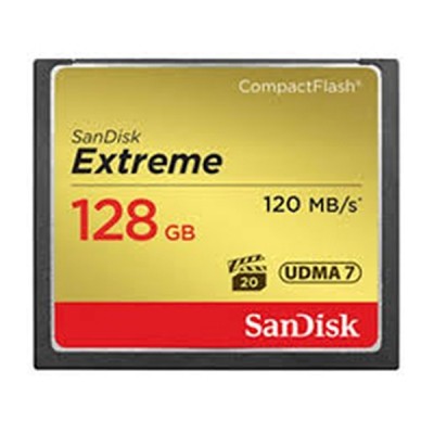 CF Extreme 128GB 120MB/s 85MB write UDMA 7