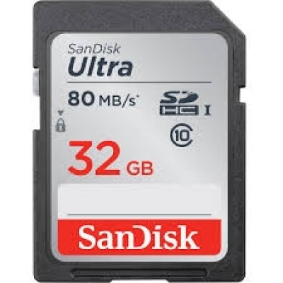 SDHC Ultra 32.0GB 80MB/s CL10