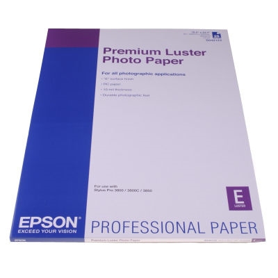 Premium Luster Inktjet 250g/m2 A2 25 sheet S042123