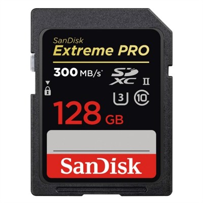 SDHC Extreme Pro 128GB 300MB/s U3