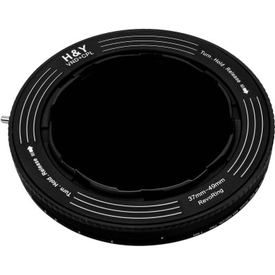 RevoRing 37-49mm Variable ND3-ND1000 And CPL (HY-RNC49)