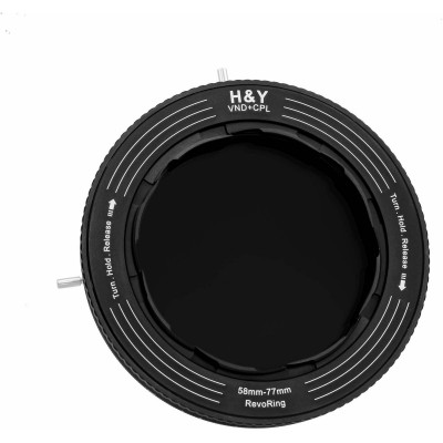 RevoRing 58-77mm Variable ND3-ND1000 And CPL (HY-RNC77)