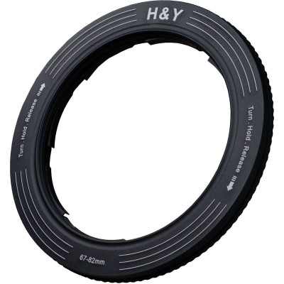 RevoRing 67-82mm Var Adapter For 82mm Filters (HY-RS82)