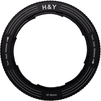 RevoRing 67-82mm Var Adapter For 82mm Filters (HY-RS82)