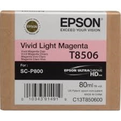 T850600 Vivid Light Magenta UltraChrome HD ink 80ml