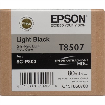 T850700 Light Black UltraChrome HD ink 80ml