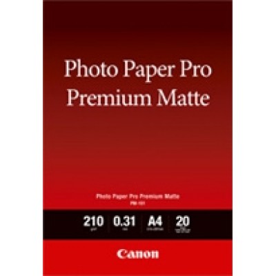 PM-101 A2 Photo Paper Platinum Mat 20 Sheets 8657B017