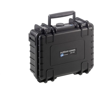 Outdoor.cases Type 500 Black / Plukschuim