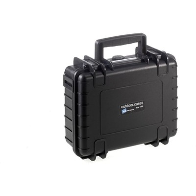 Outdoor.cases Type 1000 Black / Plukschuim