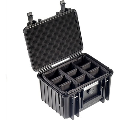 Outdoor.cases Type 2000 Black / Divider