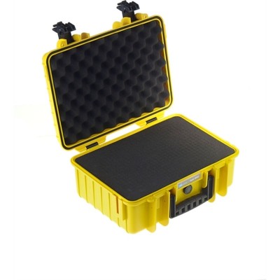 Outdoor.cases Type 4000 Yellow / Plukschuim