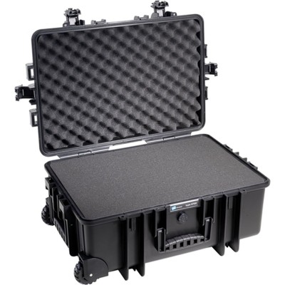 Outdoor.cases Type 6700 Black / Plukschuim