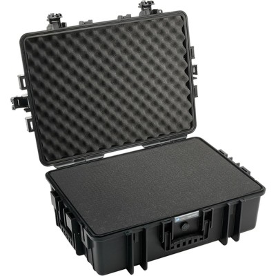 Outdoor.cases Type 6500 Black / Plukschuim