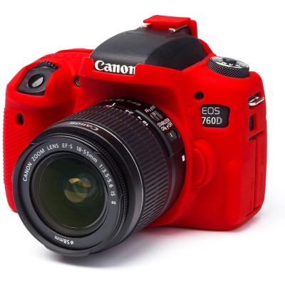 Body Cover For Canon 760D Red