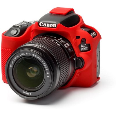 ECC200DR Body Cover For Canon 200D Red