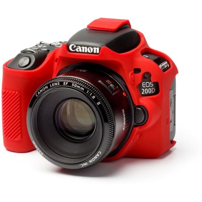 ECC200DR Body Cover For Canon 200D Red