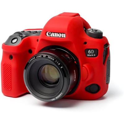 ECC6D2R Body Cover For Canon 6D MkII Red