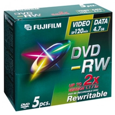 DVD - RW 5 stuks