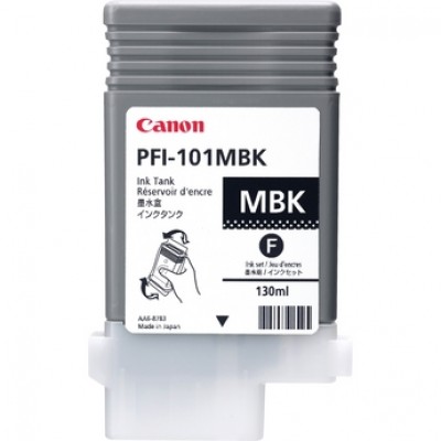 PFI-101MBK inktcartridge Mat Zwart 130ml 1-pack