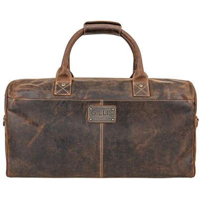 Trafalgar Leather Photo Travel Bag Vint BRWN