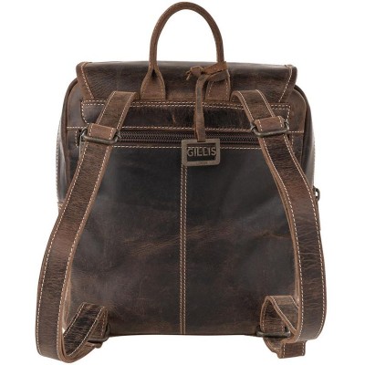 Trafalgar Leather Knapsack Vintage Brown