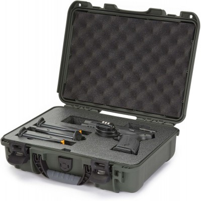 910 Pistol Optic Ready Case Olive Interior 335x234x97mm