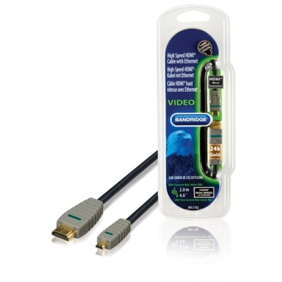 High Speed HDMI Cable with Ethernet 2 meter