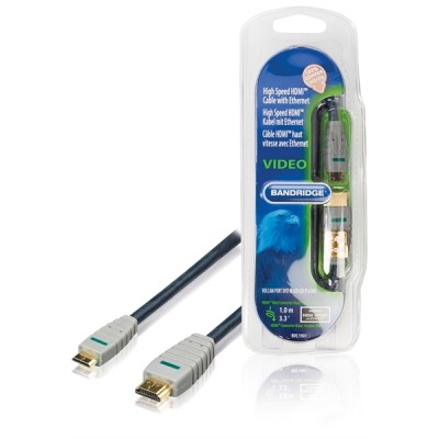 High Speed HDMI Cable with Ethernet 1 meter