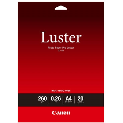 LU-101 A4 20 Sheets Luster Paper