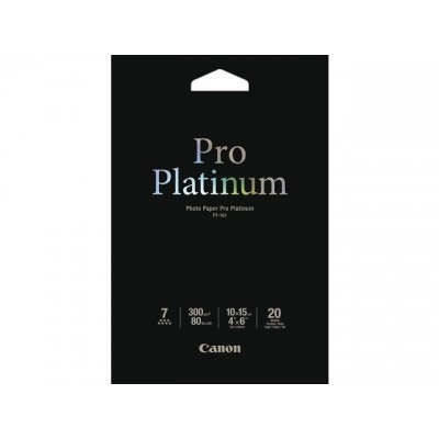 PT-101 Pro Platinum photo paper 300g/m2 4x6 20vel