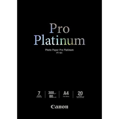 PT-101 Pro Platinum photo paper 300g/m2 A4 20vel