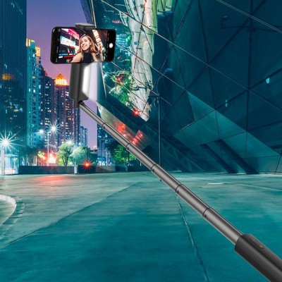 Bluetooth Selfie Stick w/ LED Flashlight