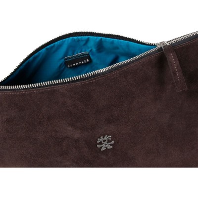 Bavarian Boomer Camera Shoulder Suede/Dark Brown