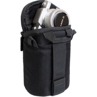 Drewbob Camera Pouch 200 (Black / Black Anthracite)