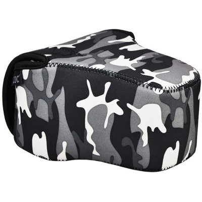 OC-MC0GR Neoprene Camera Cover - Camouflage Grey