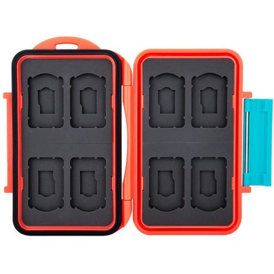 MC NSMSD16 Memory Card Case Orange