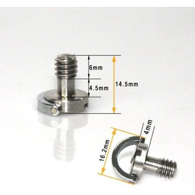 838 Quick Release Camera Fixing Screw 1/4 inch