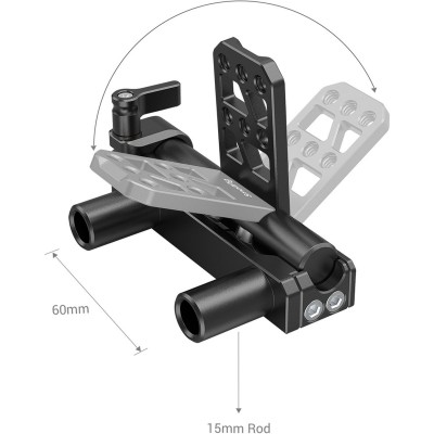 2802 Dual 15mm Rod Battery Hinge