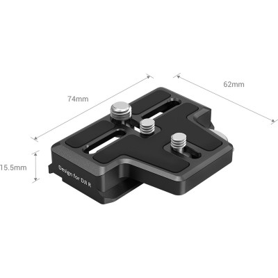 3162 Extended Arca-Type Quick Release Plate