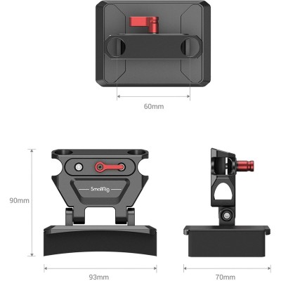 3183 Lightweight Chest Pad w/ Rod Clamp