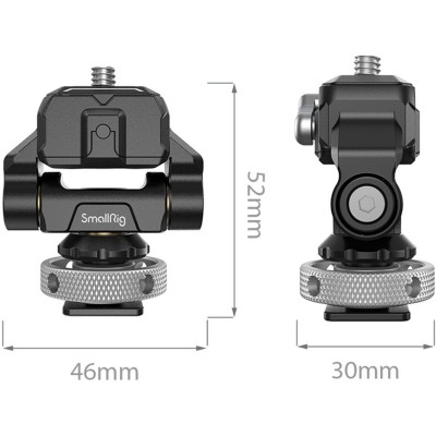 3514 Drop-In Hawklock Mini Q Release Monitor Mount