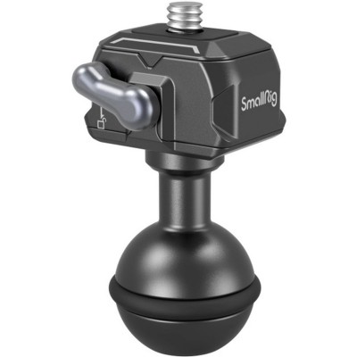 3600 Drop-In Hawklock Mini Q Release ¼ 20 Ball Head