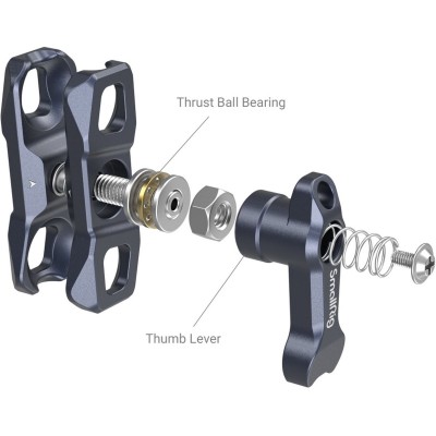 3874 Magic Arm w/ Dual Ball Heads 1/4