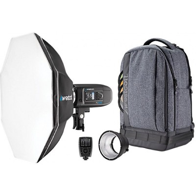 FJ400 Strobe 1-LIGHT Backpack Kit w/ FJ-X3M Universal Wirele