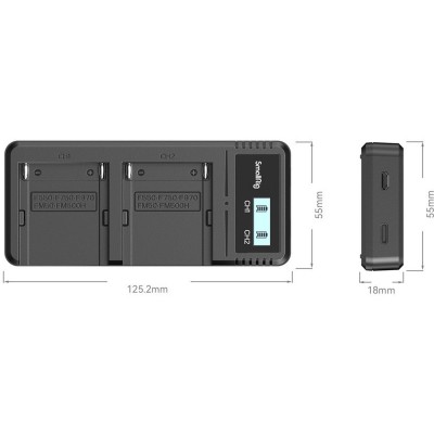 4086 NP-F970 Camera Battery Charger